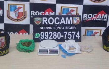 Homem é preso por tráfico de drogas no Novo Aleixo