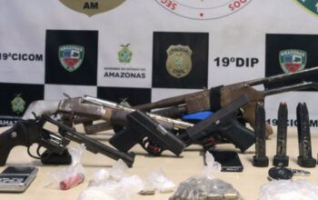 Líder da facção criminosa FDN, "Macaco" é preso numa BMW com muita arma, munição e droga