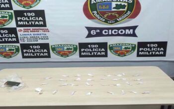 PMAM prende homem na Cidade Nova com trouxinhas de drogas