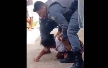 PMs agridem mulher a socos e joelhadas (vídeo)