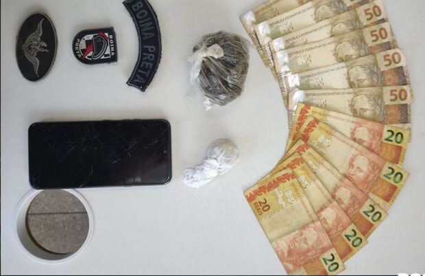 No Iranduba políci apreende adolescente e prende homem com drogas e motocicleta furtada