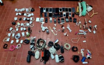 Polícia faz varredura no presídio de Coari e apreende  celular, droga e material para fuga