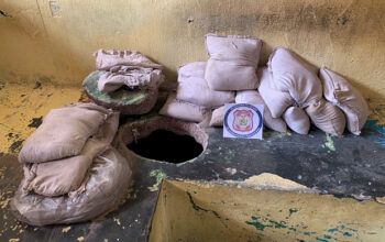 Túnel é descoberto dentro de cela do Complexo Penitenciário Anísio Jobim