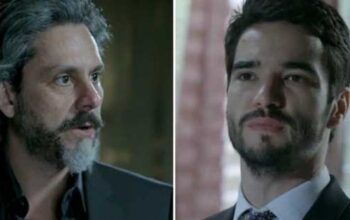 Zé Alfredo descobre que Fabrício Melgaço é o seu filho e fica cara a cara com Zé Pedro