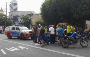 Homem sofre atentado em frente a Igreja dos Capuchinhos