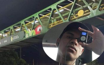 Suicídio por enforcamento de jovem em passarela choca Manaus