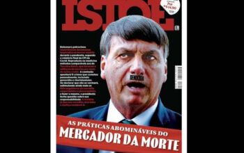 Bolsonaristas reagem à capa da Isto É que compara presidente a Hitler