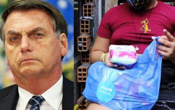 Bolsonaro diz que se Congresso derrubar veto dos absorventes vai tirar da saúde e da educação