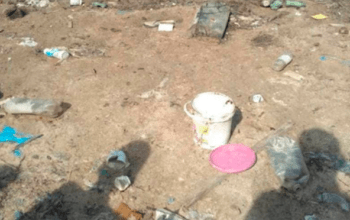 Fetos de supostos gêmeos são encontrados dentro de balde em praia de Manaus