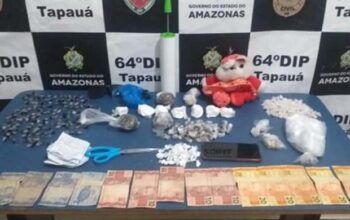 Foragido da justiça é preso em Tapauá com grande porção de drogas