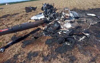 Helicóptero com 246 kg cocaína cai e duas pessoas morrem