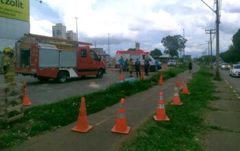 Homem morre com crânio prensado após ser atropelado pelo próprio carro