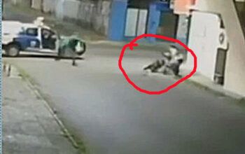 Mulher é assaltada em Manaus mas arranca o criminoso de motocicleta - vídeo