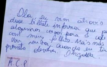 Mulher furta comida para os filhos e deixa bilhete: 'Prometo devolver'