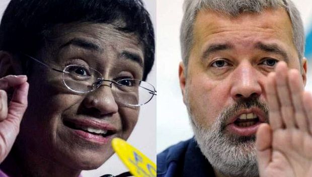 Nobel da Paz premia luta pela liberdade de expressão