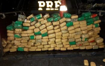 PRF apreende 120 quilos de maconha durante fiscalização