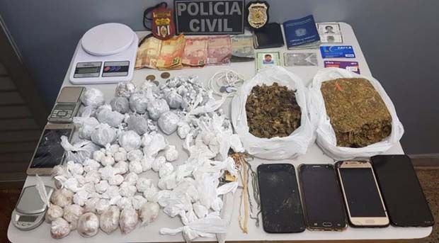 Quatro homens são presos em Presidente Figueiredo por tráfico de drogas