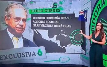 TV espanhola destaca escândalo dos R$ 50 milhões de Paulo Guedes nas Ilhas Virgens Britânicas