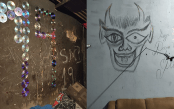 Veja fotos da “decoração” do local onde aconteceu ‘ritual’ em que homem matou vítima e bebeu sangue