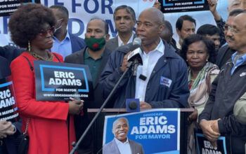 Eric Adams é eleito o 2º prefeito negro da cidade de Nova Iorque