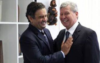 Aécio Neves rebate Arthur Neto e o chama de “laranja de Doria”