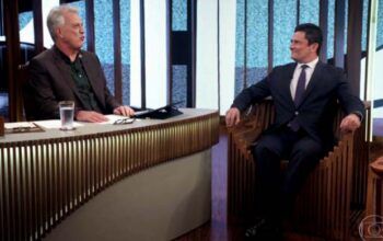 Bial é detonado nas redes por entrevistar o ex-juiz parcial Moro sem detector de mentiras