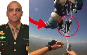 Capitão do Exército morre e outro fica ferido em acidente com paraquedas  - Vídeo
