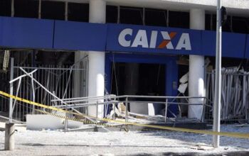 Facção criminosa explode pela segunda vez em menos de uma semana caixa eletrônico da Caixa