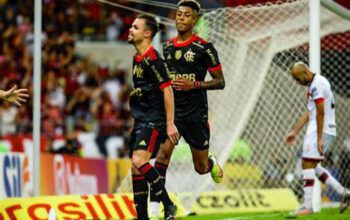 Flamengo vence Atlético-GO e reassume vice-liderança do Brasileirão