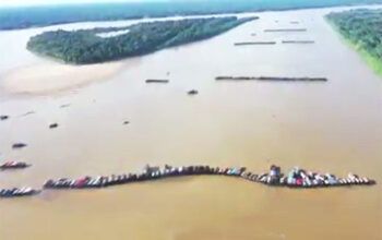 Deputado denuncia invasão de garimpeiros no Rio Madeira na região do Rosarinho em Autazes