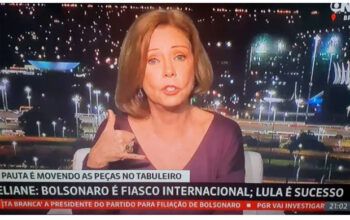 GloboNews admite: “Bolsonaro é fiasco internacional; Lula é sucesso”