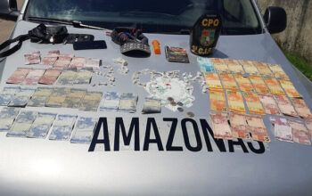 Homem é preso  no Rio Preto da Eva com droga em balneário público