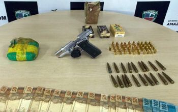 Membro de facção criminosa que atuava no Rio Preto da Eva, ‘MK’ é preso por tráfico de drogas