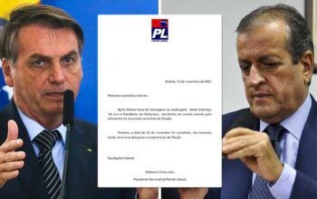 PL confirma cancelamento de filiação de Bolsonaro dia 22 e diz que não há mais data marcada