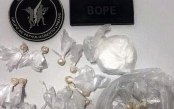 PMs prenderam homem por tráfico de drogas