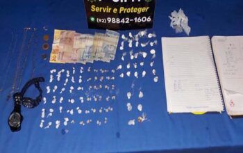 Polícia prende três homens em Presidente Figueiredo envolvidos com o tráfico de drogas