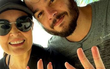 Túlio Gadêlha e Fátima Bernardes comemoram quatro anos de relacionamento