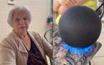 Avó de 82 anos viraliza ao colocar Alexa que ganhou de presente para rezar