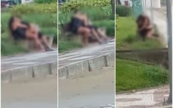 Casal ignora 'curiosos' e faz sexo em plena luz do dia em banco de praia