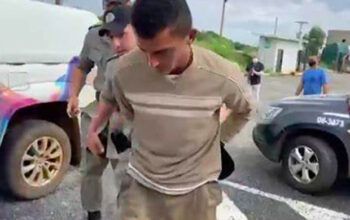 Caseiro suspeito de matar a mulher grávida, enteada e fazendeiro se entrega à polícia