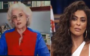 "É insuportável viver sem democracia", diz Marieta Severo no "Altas Horas" diante de Juliana Paes