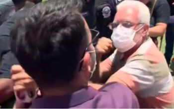 Equipe da Globo na Bahia é agredida por seguranças e apoiadores de Bolsonaro