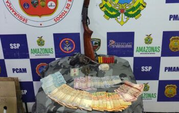 Homem é preso próximo a Coari com armas, drogas e dinheiro