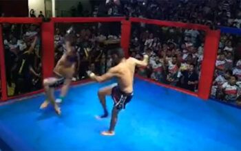 Marmelada - Prefeito de Borba pega muita porrada de Mirico e ainda assim vence a luta desafio