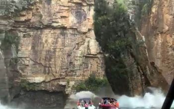 Bombeiros de MG confirmam 5 mortos em queda de paredão em Capitólio