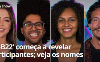 Conheça quem são os quatro primeiros nomes do 'BBB22'