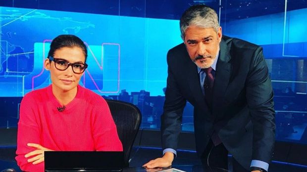 Covid no JN: Renata Vasconcellos testa positivo, e Bonner se isola