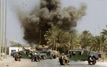 Defesa aérea repele ataque de drones contra base  dos EUA no Iraque