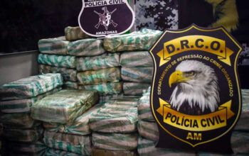 Em 2021 foram apreendidos no Amazonas 6,3 toneladas de maconha e 702 kg de cocaína