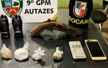 Homem é preso bairro Grande Vitória, em Autazes, por tráfico de drogas